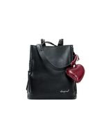 Desigual Ruksak  tamno crvena / crna