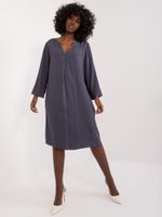 Dress-D73761M30430A-navy blue