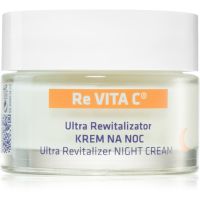 FlosLek Laboratorium Re Vita C 40+ intensive Nachtcreme zur Revitalisierung der Haut 50 ml