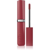 L’Oréal Paris Infaillible Laque Resistance Ruj de buze lichid, de lunga durata ofera hidratare si stralucire culoare 412 Rose Affair 4.3 ml