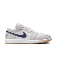 Air Jordan 1 Low "Midnight Navy Neutral Grey" - Pánske - Tenisky Jordan - Sivé - 553558-146 - Veľkosť: 44.5