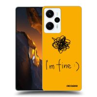 Silikónový čierny obal pre Xiaomi Poco F5 - I am fine