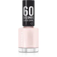 Rimmel 60 Seconds Super Shine lak na nechty odtieň 108 Cameo Rose 8 ml