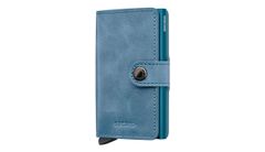 Secrid Miniwallet Vintage Teal Unisex - Peňaženka Secrid - Modrá - MV-Teal-One-size - Size: One size