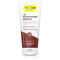 Yellow Professional Color Mask farbiaca maska odtieň .35 Warm Brown 200 ml