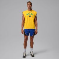 Jordan Sleeveless Graphic Tee - Pánske - Tričko Jordan - Žlté - IF3906-741 - Veľkosť: M