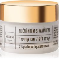 KESEM Night Cream with Caviar and Hyaluronic Acid нічний крем з ікрою і гіалуроновою кислотою 50 мл
