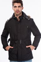 M8633 DEWBERRY MEN'S COAT-BLACK