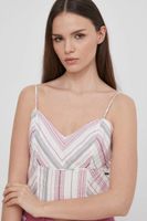 Pepe Jeans Ľanový top Pepe Jeans PRISCILA