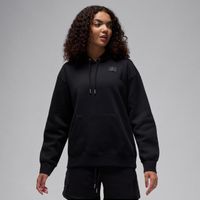 Jordan Flight Fleece Wmns Pullover Hoodie - Dámske - Mikina Jordan - Čierne - FV7050-010 - Veľkosť: S