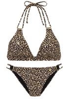 LASCANA Bikini  boja pijeska / smeđa / crna