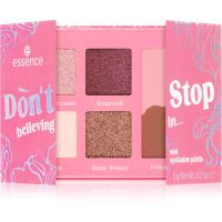 Essence Don't Stop believing in... paleta sjenila za oči mini 5 g