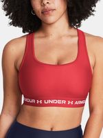 Under Armour UA Crossback Mid Sport Sutien Roșu