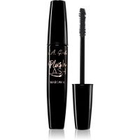 L.A. Girl Cosmetics Plush Lash maskara za volumen in privihanje trepalnic odtenek Velvety Black 10 g