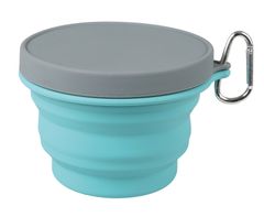 Bowl with lid Twisty 1000 blue