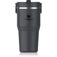 Stanley IceFlow™ Flip Straw Tumbler steklenica za vodo iz nerjavnega jekla Black 2.0 600 ml