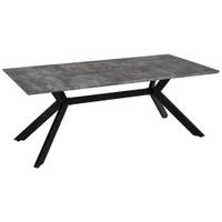 Livetastic KONFERENČNÝ STOLÍK, svetlosivá, kov, kompozitné drevo, 120/60/45 cm