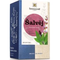 SONNENTOR Sage BIO bylinný čaj dvojkomorové vrecúško 18x1 g