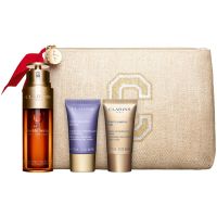 Clarins Double Serum & Nutri-Lumière Collection коледен подаръчен комплект за зряла кожа