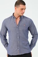 G674 DEWBERRY MEN'S SHIRT-DENIM BLUE-3