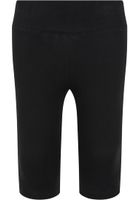 High-waisted shorts for girls - black