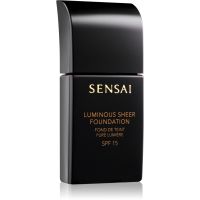 Sensai Luminous Sheer Foundation élénkítő make-up SPF 15 árnyalat LS202 Ochre Beige 30 ml