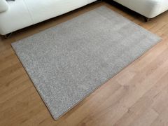 Kusový koberec Capri světle béžový Kruh Ø 200 cm