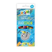 FARBIČKY TROJHRANNÉ OBOSTRANNÉ 24 FARIEB DUOCOLOR COOL BY VICTORIA