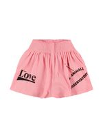 Printed Cotton Jersey Shorts