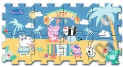 Pěnové puzzle Prasátko Peppa: Letní prázdniny - puzzle z kategorie Maxi dílky