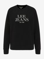 Lee crew Sweatshirt Schwarz