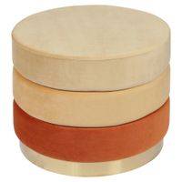 MID.YOU TABURETKA, textil, 50/42 cm