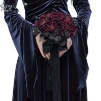 róże (bukiet) DEVIL FASHION -  Gothic Wedding Red Roses