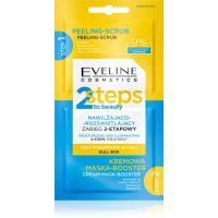 Eveline Cosmetics 2 Steps To Beauty intenzivně hydratační a rozjasňující péče na obličej 2x4 ml