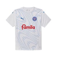 Puma Holstein Kiel 24/25 Auswärtstrikot Herren | Mit Print | White/Ignite Blue | Größe: 3XL