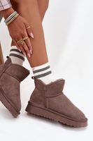 Śniegowce Z Naturalnego Zamszu Ocieplane Futerkiem Vinceza