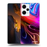 Silikónový prehľadný obal pre Xiaomi Poco F5 - Electric