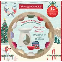 Yankee Candle Christmas Collection Aromalamp & 12 Wax Melts подарунковий набір
