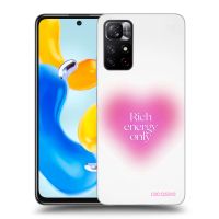 Silikónový prehľadný obal pre Xiaomi Redmi Note 11S 5G - Rich Energy