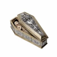 ALCHEMY GOTHIC - Dekosarg mit Spiegel - Bride of the Dark Kiss Casket & Figure