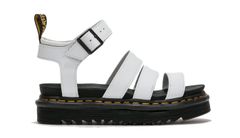 Dr. Martens Blaire White Femei - Sandale Dr. Martens - Alb - DM25768100-6.5 - Size: 6.5