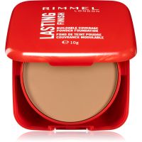 Rimmel Lasting Finish Buildable Coverage gyengéd kompakt púder árnyalat 007 Golden Beige 7 g