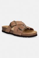 Scholl papuci din piele SELENE
