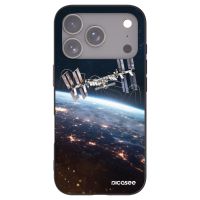 Silikónový čierny obal pre Apple iPhone 17 Pro - Station