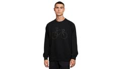 Dedicated Sweatshirt Malmoe Rainbow Bicycle Black Pánske - Mikiny a mikiny s kapucou Dedicated - Čierna - 18301-S - Size: S