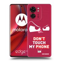 Silikónový prehľadný obal pre Motorola Edge 40 - Cloudy Eye - Transparent