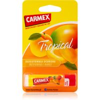 Carmex Tropical vlažilni balzam za ustnice v paličici (Peach and Mango) 4.25 g