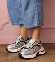 marka niezdefiniowana Silver women's sports sneakers Torens