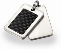 Boccia Titanium Titanový přívěsek Psí známky 0743-01