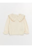 LC Waikiki Baby Girl Long Sleeve Patterned Baby Girl Knitwear Sweater